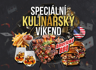 🍖 Speciální kulinářský víkend – Americké BBQ | 4.–6. 6. 2026 | 14:00–05:00 hod.