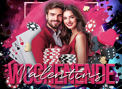 💘 VALENTINSWOCHENENDE – 13.2. UND 14.2.2026 | 19–24 UHR