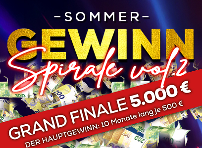 🎉 Sommerliche Gewinnspirale Vol. 2 – GRAND FINALE | 29.08. | ab 20:00 Uhr